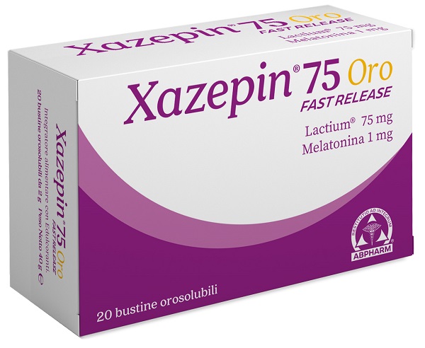 XAZEPIN 75 ORO FAST RELEASE 20 BUSTINE - Farmacia Del Monaco