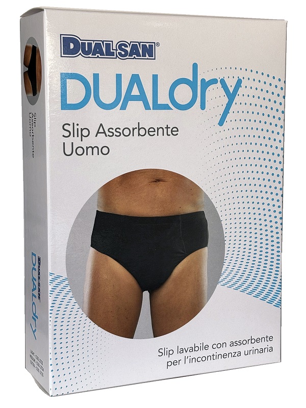 SLIP ASSORBENTE DUALDRY UOMO MEDIUM 1 - Farmacia Del Monaco