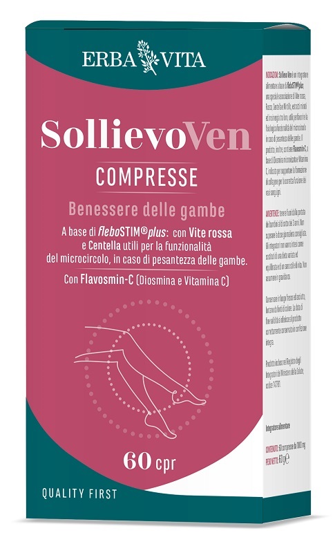 SOLLIEVO VEN 60 COMPRESSE - Farmacia Del Monaco