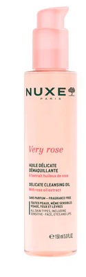 NUXE VERY ROSE DELICATE CLEANSING OIL 150 ML - Farmacia Del Monaco