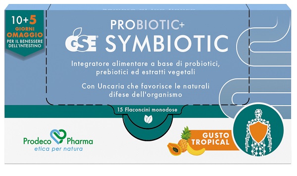 PROBIOTIC+ GSE SYMBIOTIC 15 FLACONCINI - Farmacia Del Monaco
