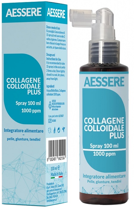 COLLAGENE COLLOIDALE PLUS 1000PPM 100 ML - Farmacia Del Monaco