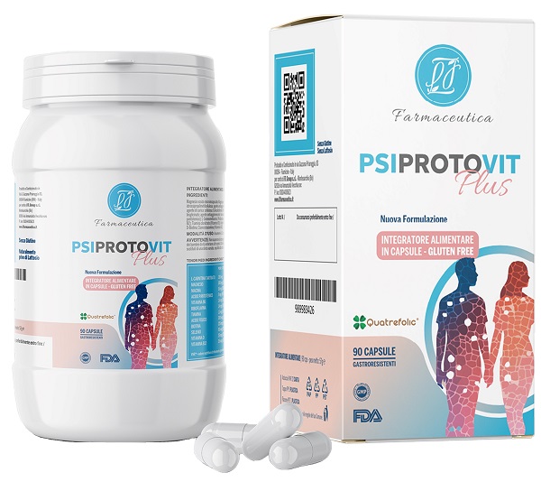 PSIPROTO VIT PLUS 90 CAPSULE GASTRORESISTENTI - Farmacia Del Monaco