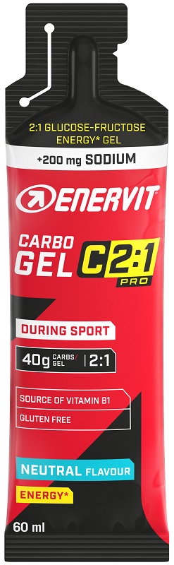 ENERVIT C2:1 PRO CARBO GEL SODIO NEUTRAL 60 ML GLUTEN FREE - Farmacia Del Monaco