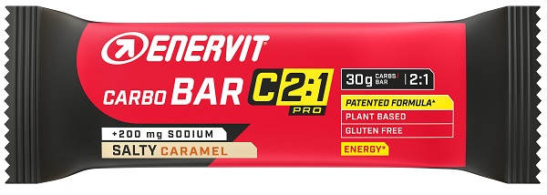 ENERVIT C2:1 PRO CARBO SODIO SALTY CARAMEL 45 G GLUTEN FREE - Farmacia Del Monaco