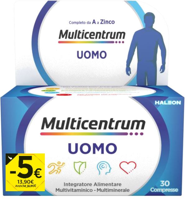 MULTICENTRUM DONNA 50+ 30 COMPRESSE PROMO 2026 - Farmacia Del Monaco
