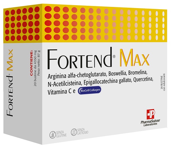 FORTEND MAX 20 BUSTINE SENZA GLUTINE E LATTOSIO - Farmacia Del Monaco