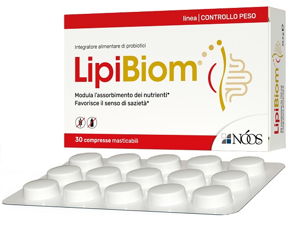 LIPIBIOM 30 COMPRESSE MASTICABILI SENZA GLUTINE SENZA LATTOSIO - Farmacia Del Monaco