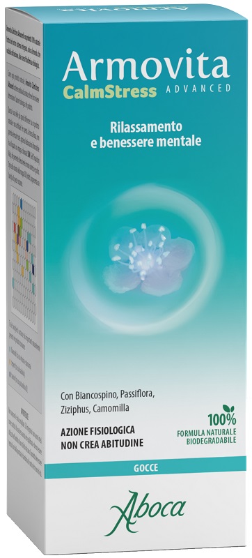 ARMOVITA CALMSTRESS ADVANCED GOCCE 65 ML SENZA GLUTINE SENZA LATTOSIO - Farmacia Del Monaco