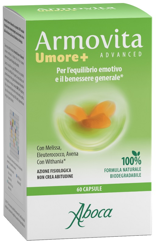 ARMOVITA UMORE+ 60 CAPSULE 466 MG SENZA GLUTINE SENZA LATTOSIO - Farmacia Del Monaco
