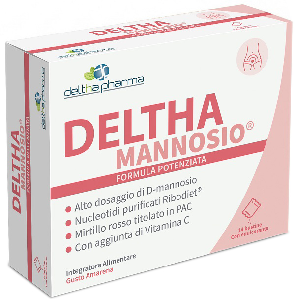DELTHA MANNOSIO 14 BUSTINE AMARENA SENZA GLUTINE E LATTOSIO - Farmacia Del Monaco
